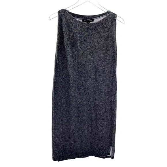 Skull Cashmere Graphic Thick Knit Heavyweight Muscle Tee Tank Top - Picture 4 of 9